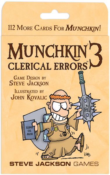 Munchkin 3 - Clerical Errors
